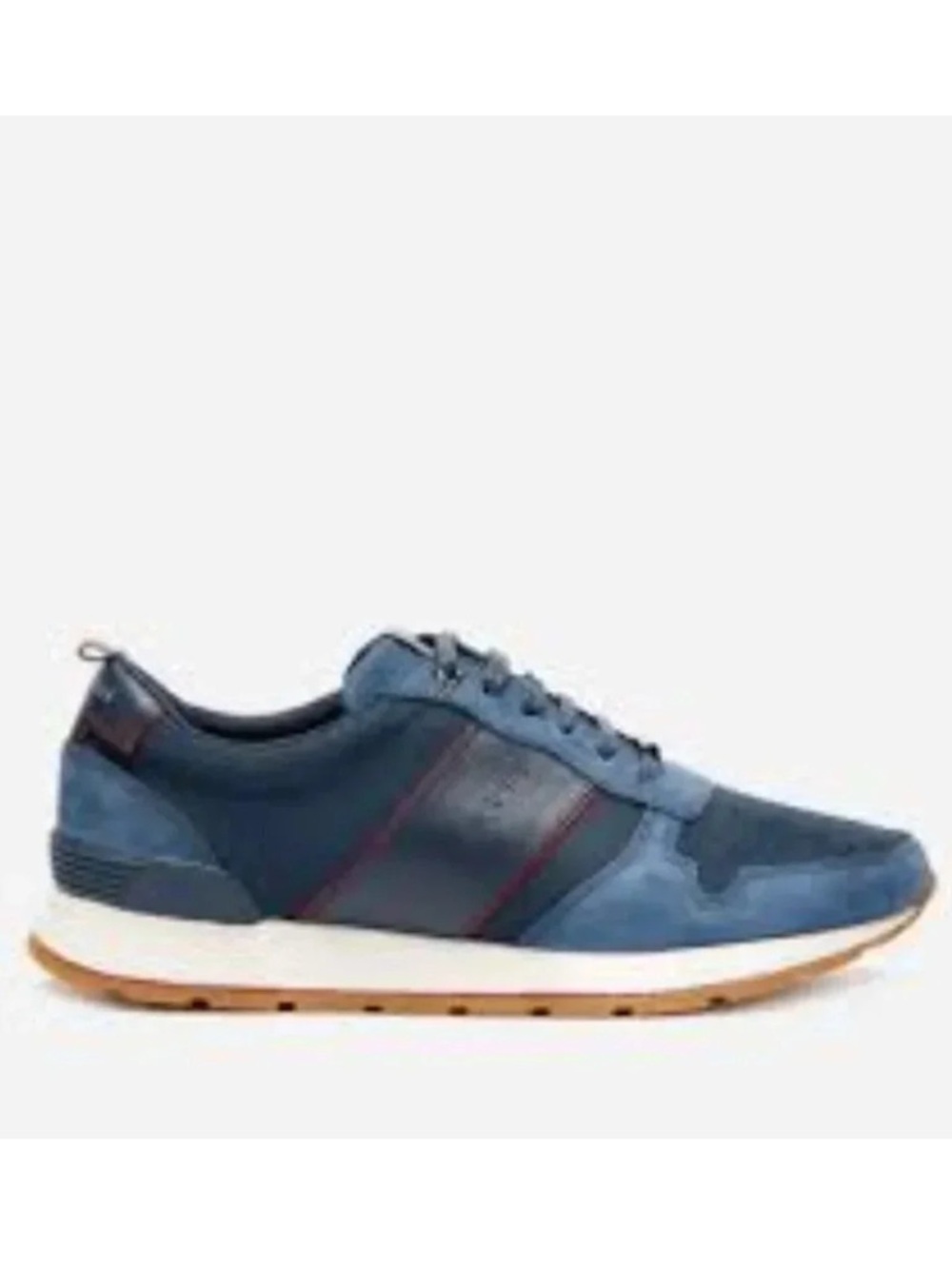 Ted Baker Men's Lhennis Textile/Nubuck Running Style Trainers Dark Blue 9